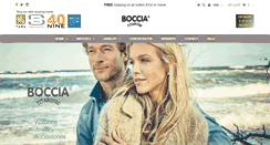 Desktop Screenshot of boccia.com